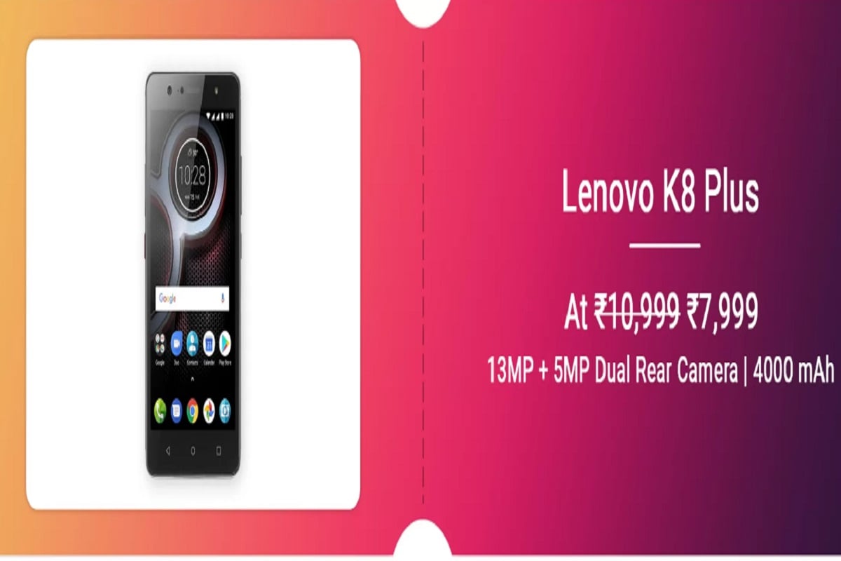 Lenovo K8 Plus