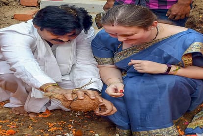  Actor and Jana Sena founder Pawan Kalyan new house constructed in two acres of land in Amaravathi
