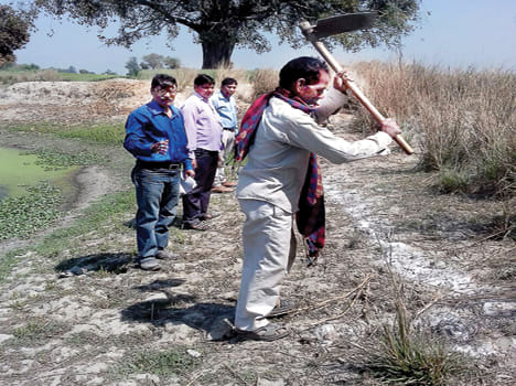 125 ponds will be produced before rain