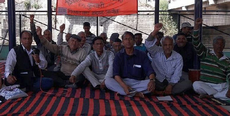 kunwali villeger are angry by the bureaucrats by the ignorance
