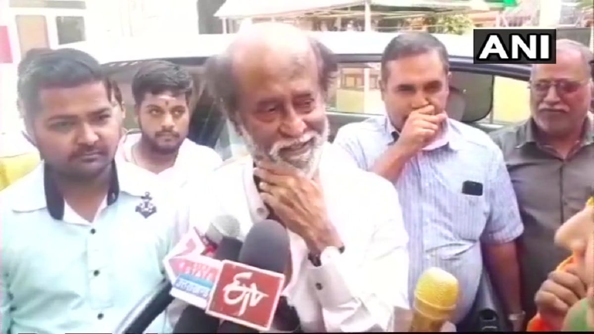 Superstar Rajinikanth said he is not a full time politician yet