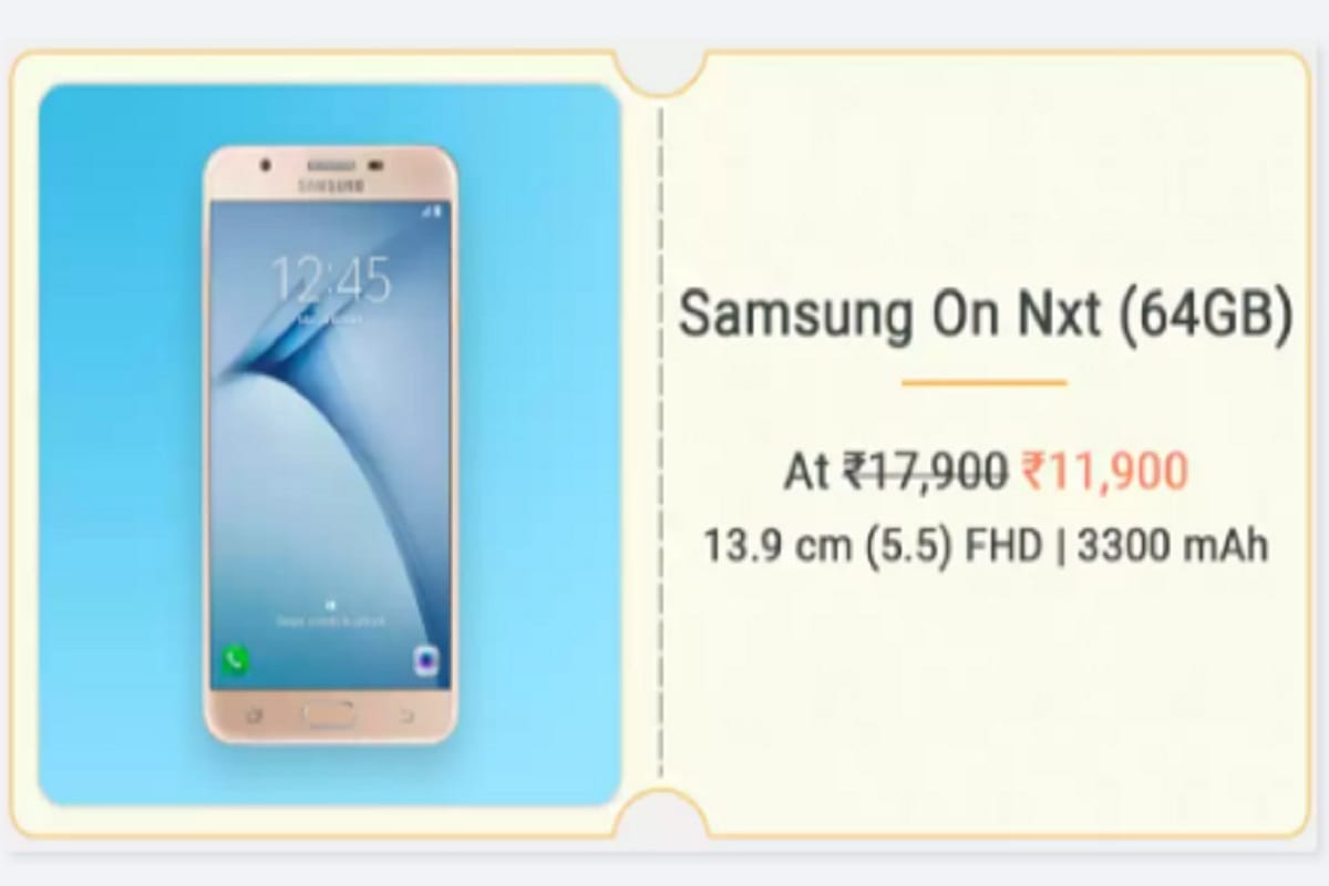 Samsung Galaxy On Nxt