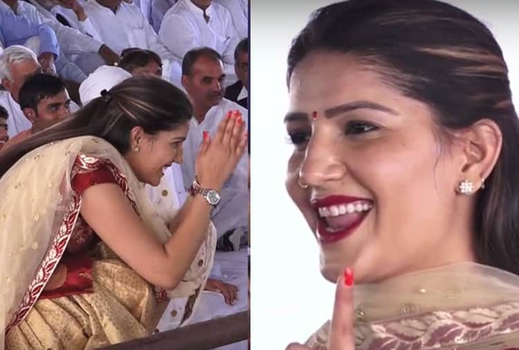 Sapna Chaudhary Dance Video Viral of Jhajjar Show