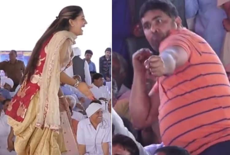 Sapna Chaudhary Dance Video Viral of Jhajjar Show