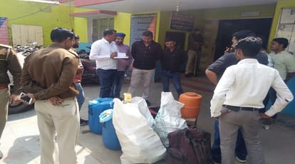 up: father and son were selling raw liquor by branded them, revealing