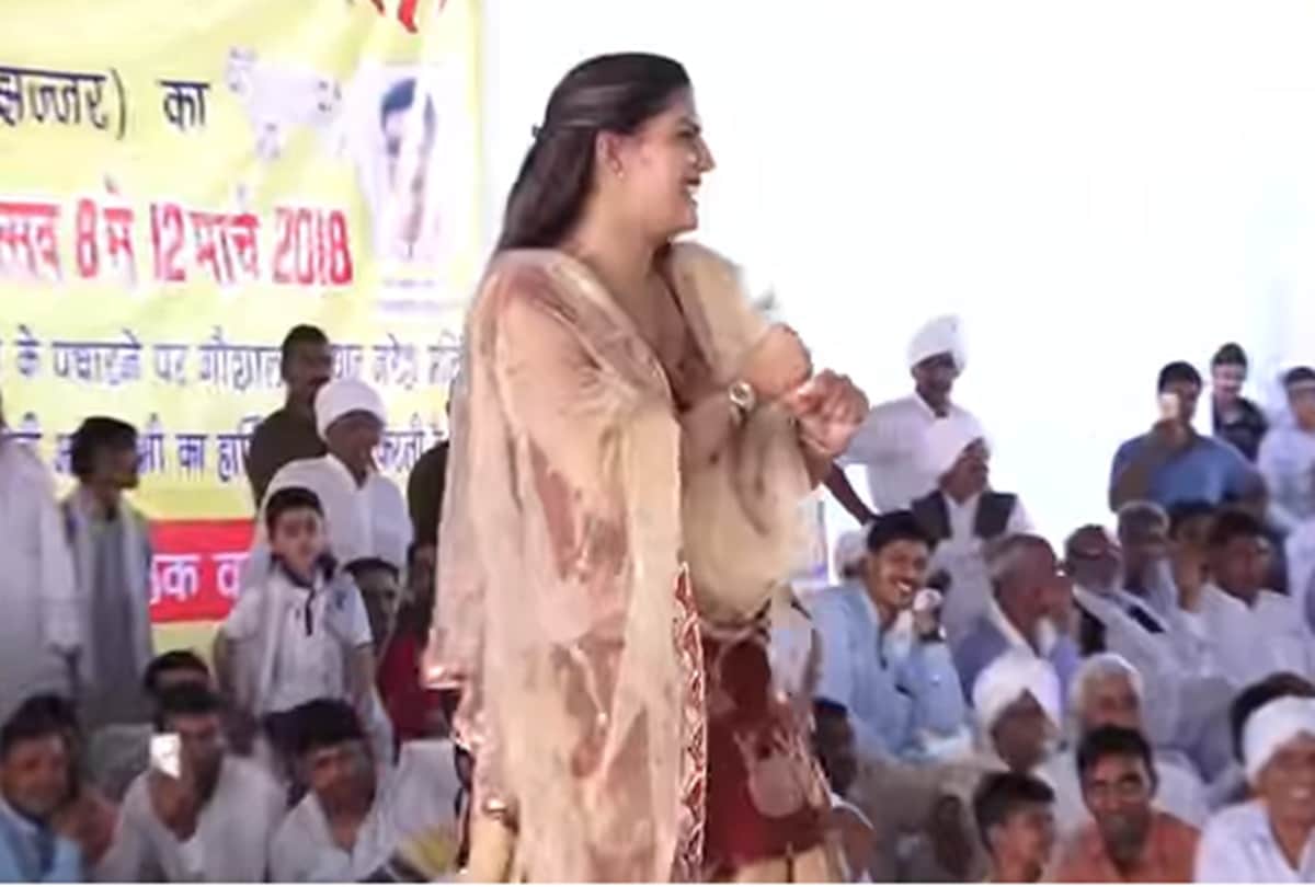 sapna choudhary new dance video viral on social media
