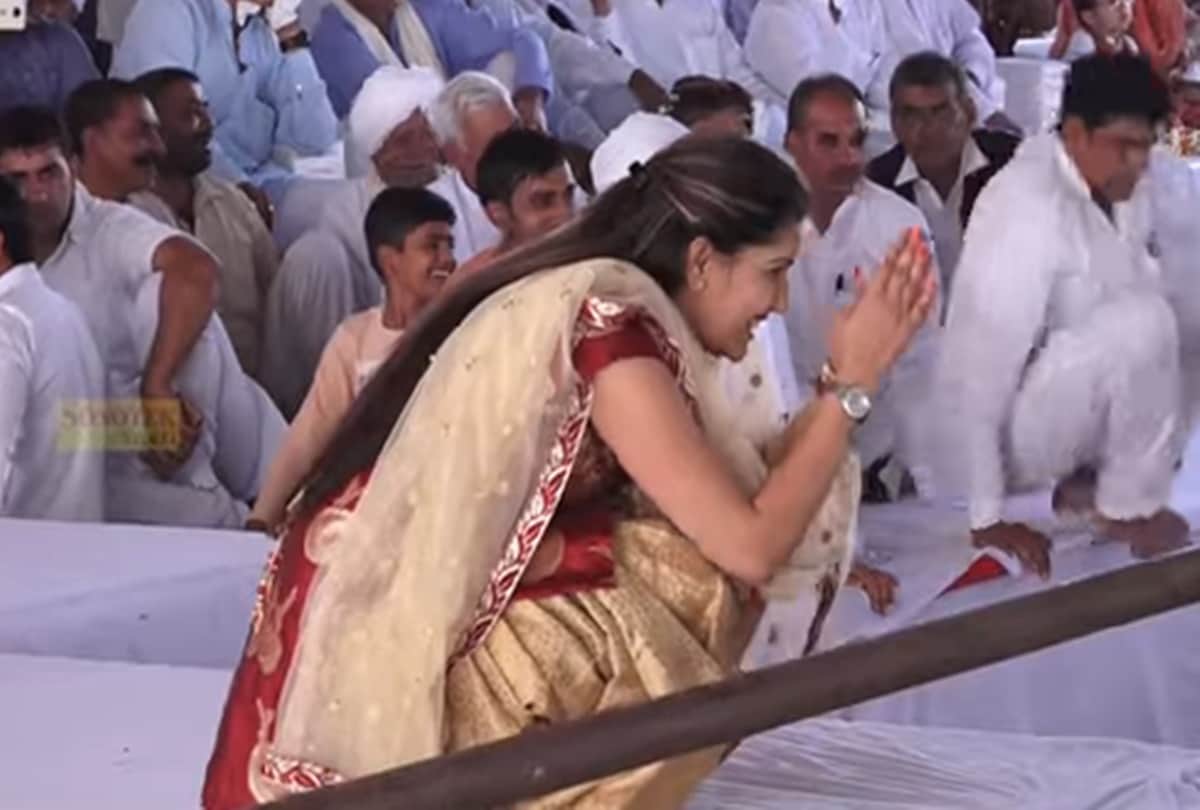 sapna choudhary new dance video viral on social media