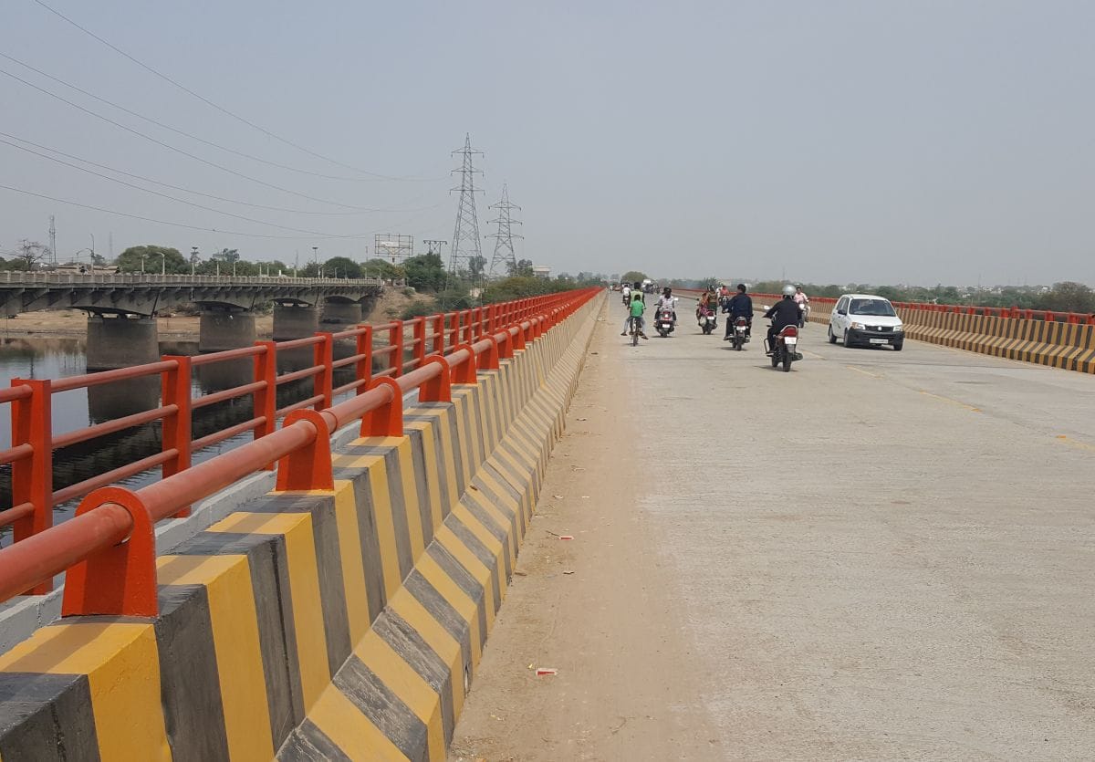 Jammu and Kashmir: Concrete pouring work started on the new Tawi bridge, people will get relief