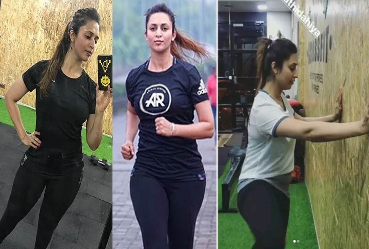 divyanka tripathi post injury workout video will inspire you