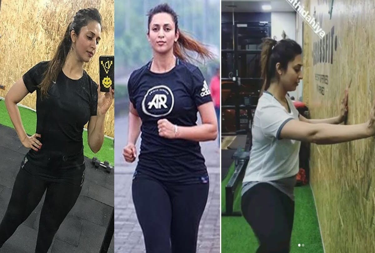 divyanka tripathi post injury workout video will inspire you