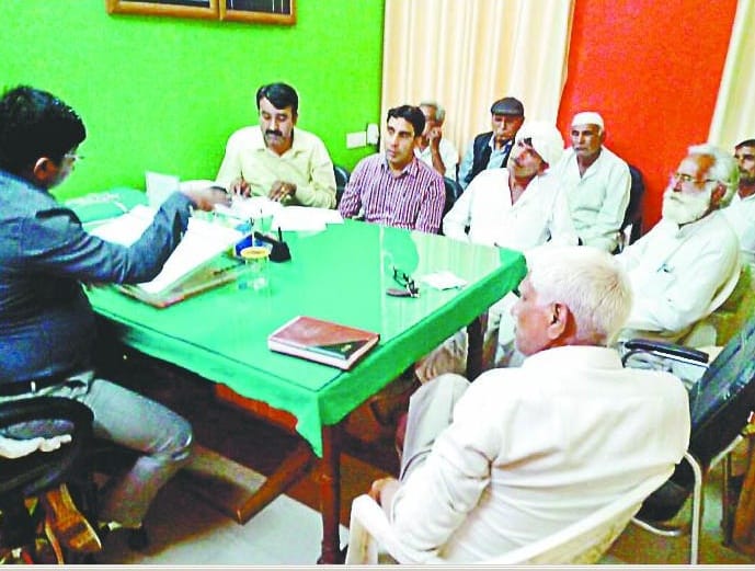 Due to non-availability of land, incomplete chaugama canal