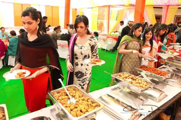 clash by groom family for tasty food at marriage in ambala
