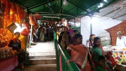 Devotees come in purnagiri mela before chaitra navratri 2018