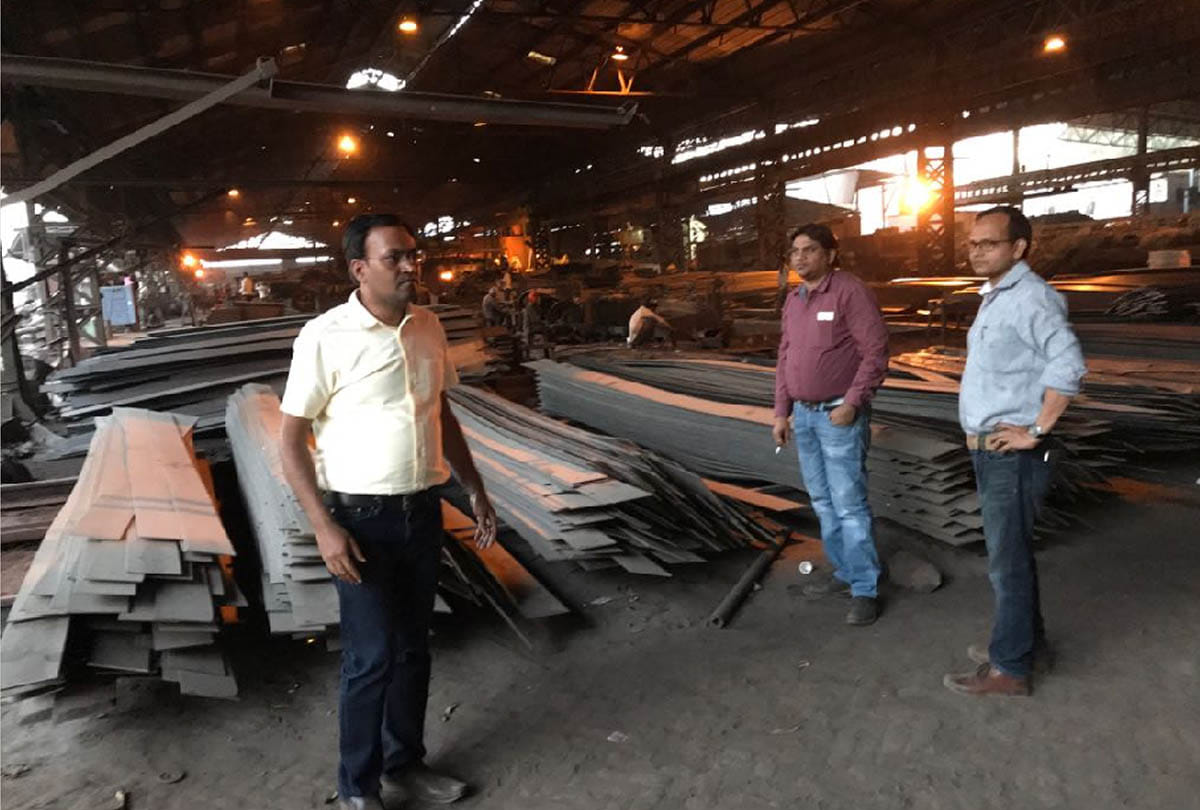 State GST raid on rim jhim steel