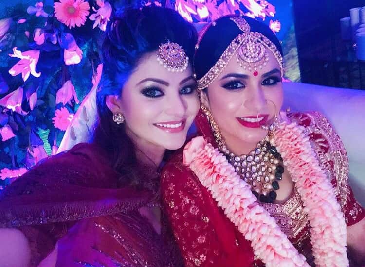 urvashi rautela in marriage of her sister 