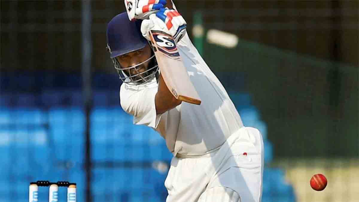 wasim jaffer smash double century and complete 19000 runs in first class career