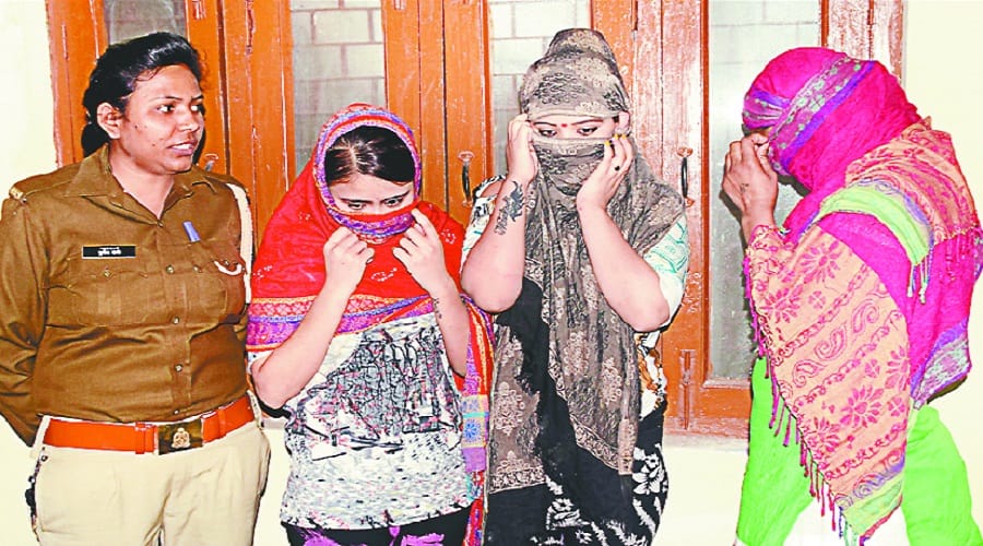 Raid in the Red Light Area, two minor girls recovered
