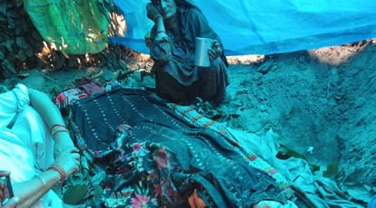Army cannon ball dropped near the camps of the Gujjars, pregnant woman's death