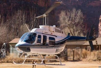 this village is Three thousand feet below in America