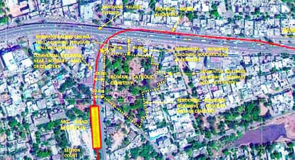agra metro construction will not be allowed due to monuments