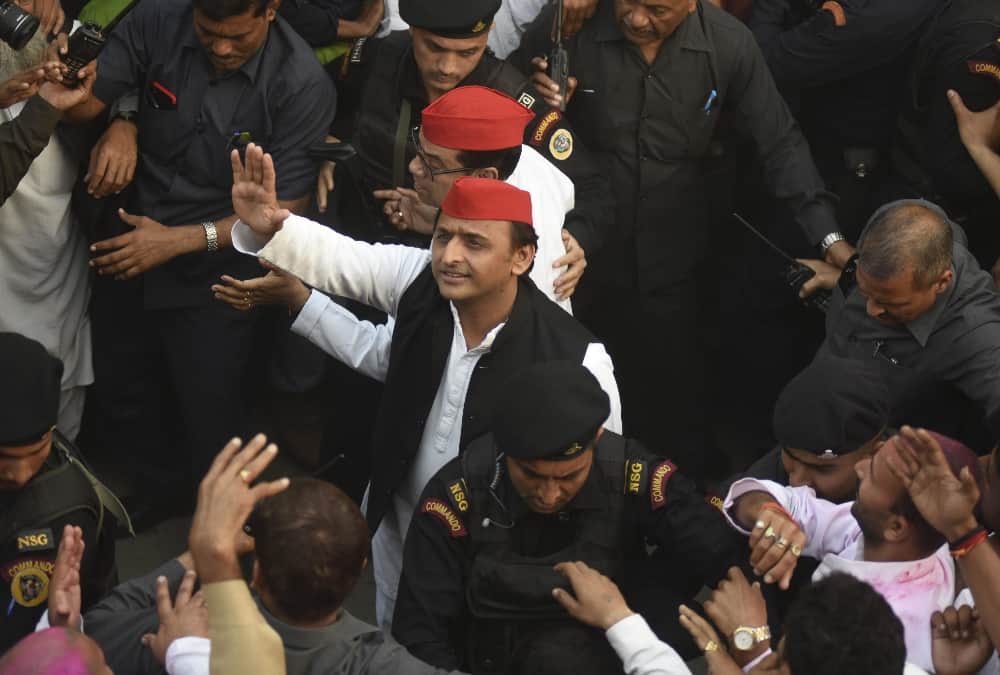 सपा के राष्ट्रीय अध्यक्ष अखिलेश यादव।