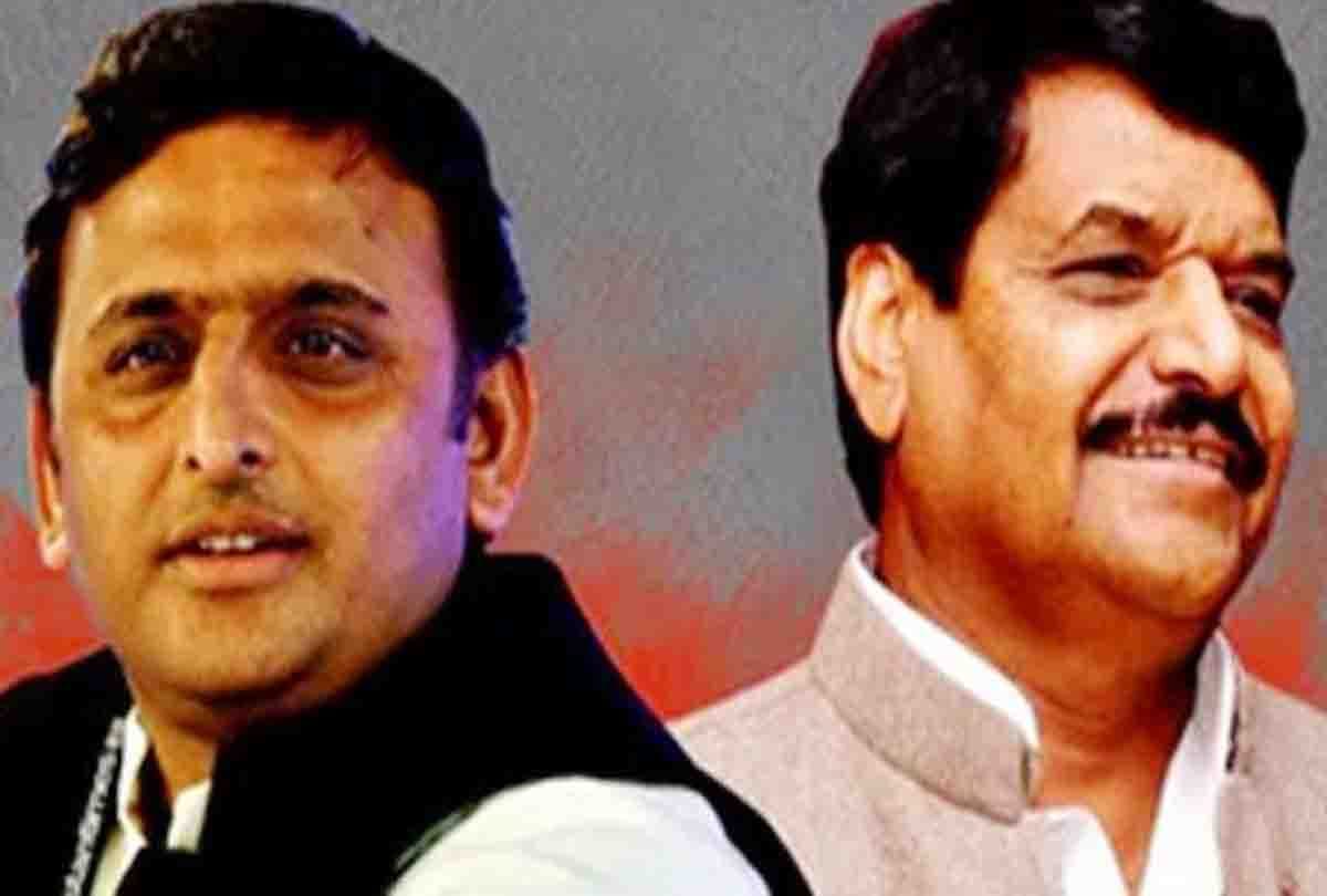 shivpal yadav congratulate akhilesh yadav for winning gorakhpur and phulpur