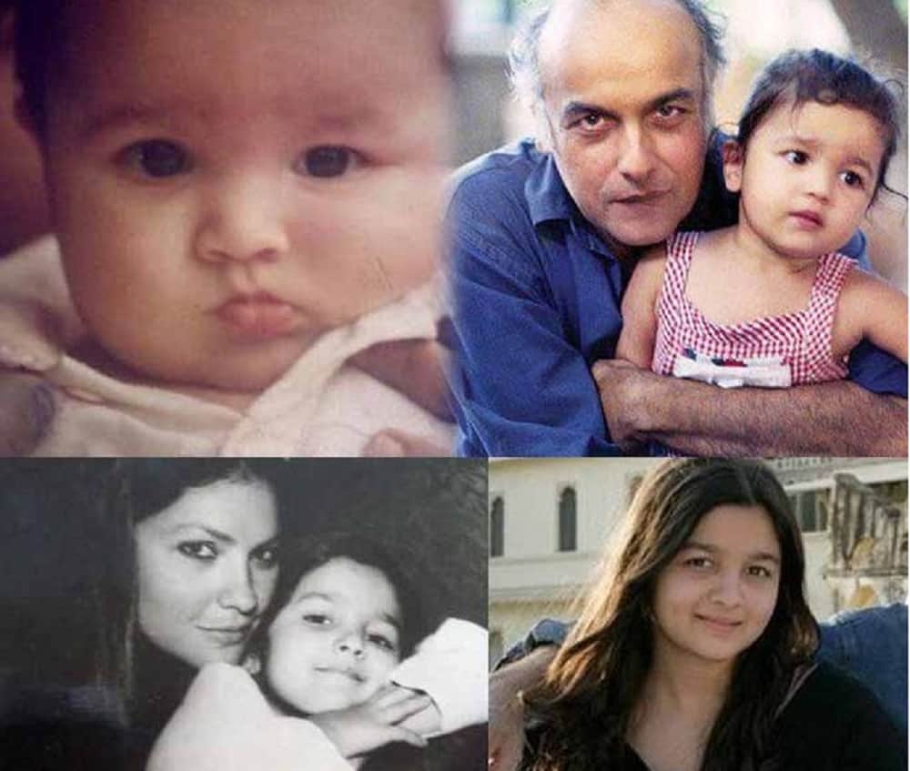 Alia Bhatt unseen childhood photographs on her birthday