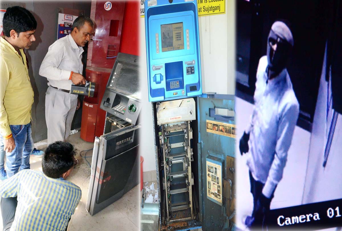 Breaking of ATM machines stolen millions