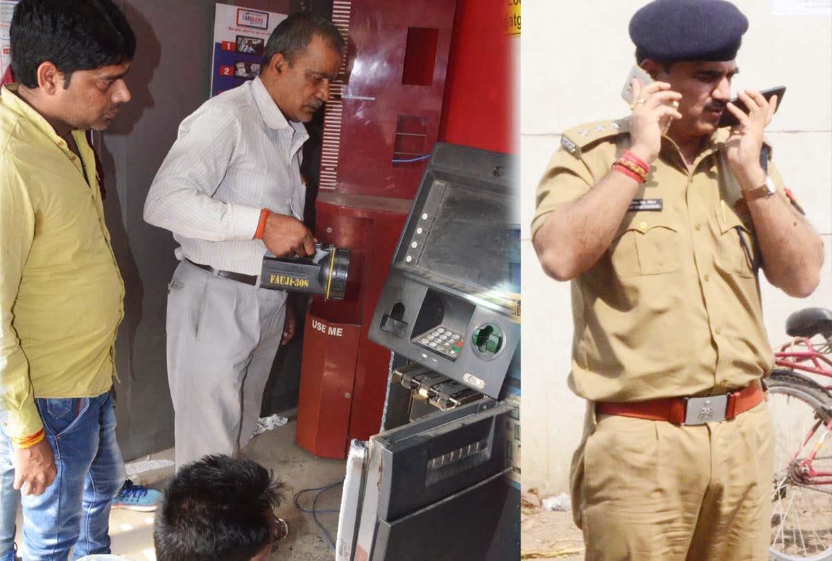 Breaking of ATM machines stolen millions