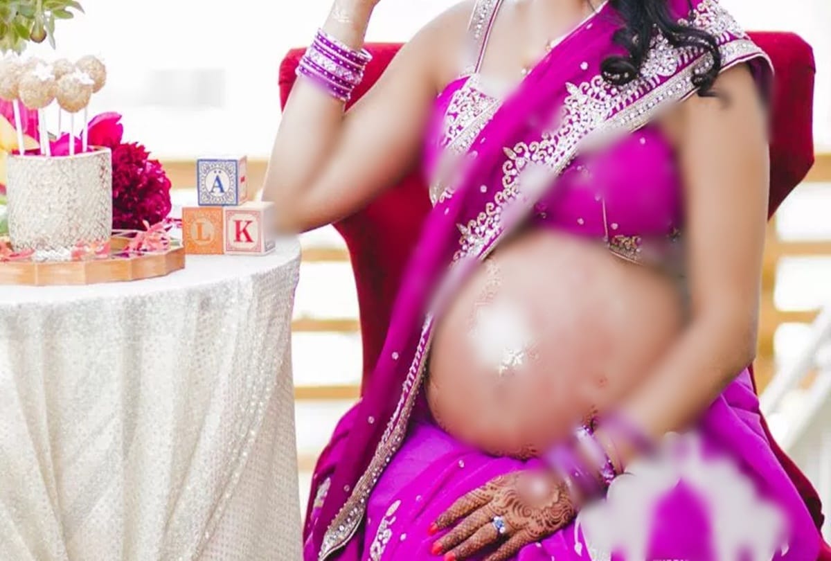 Newly married women found six weeks pregnant  
