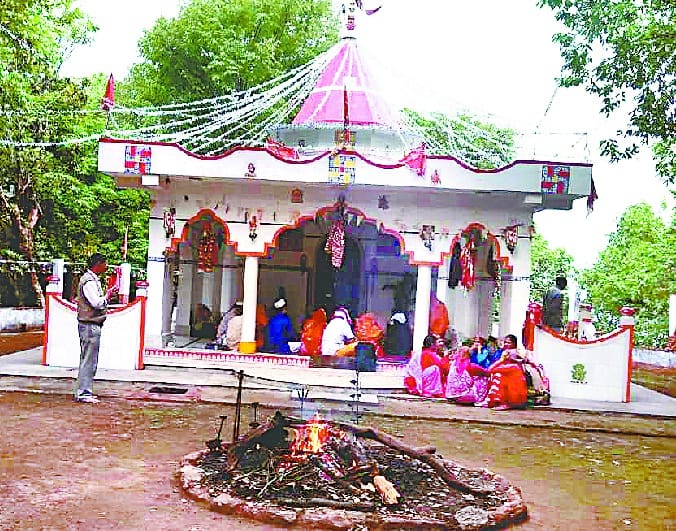 Bhagwati temple open on Navratri for the first time
