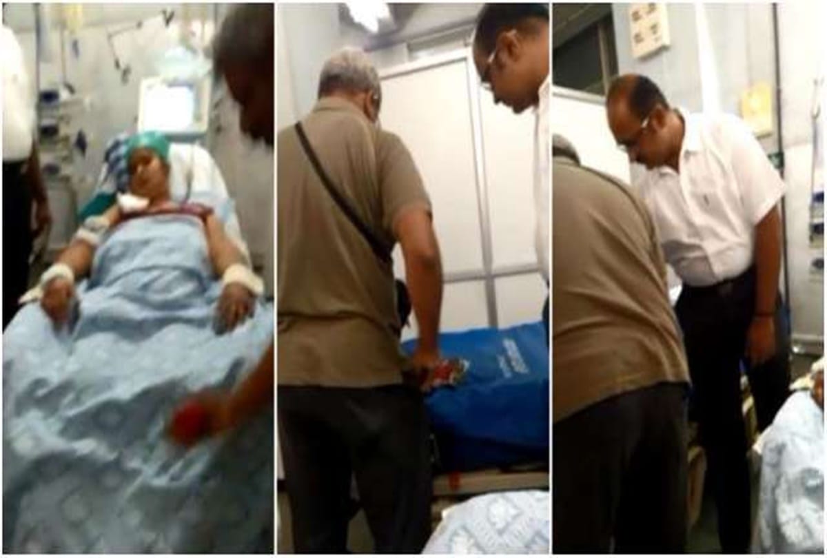 Doctor called godmans for patient treatment in ICU at Pune