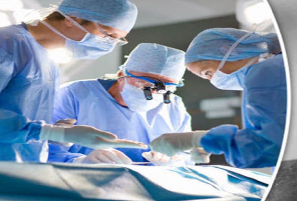 After five hours operation four feet long rod removed from the body of a person