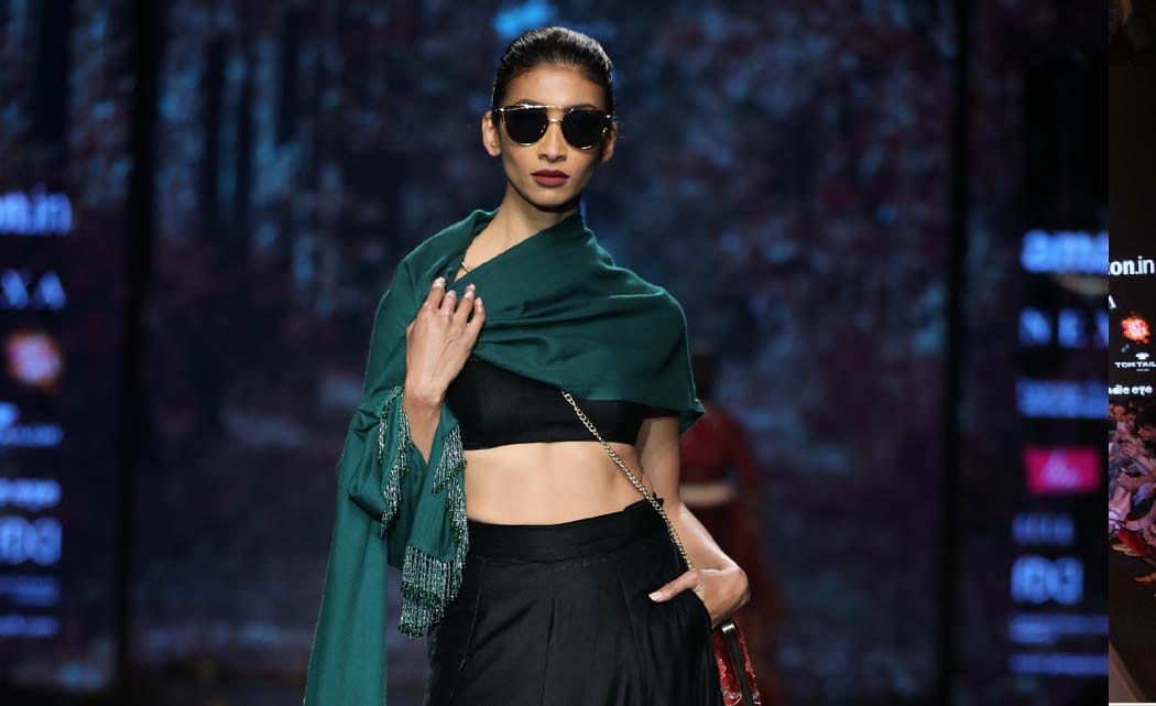 PICS: Models walk on ramp in Amazon Fashion Week-2018