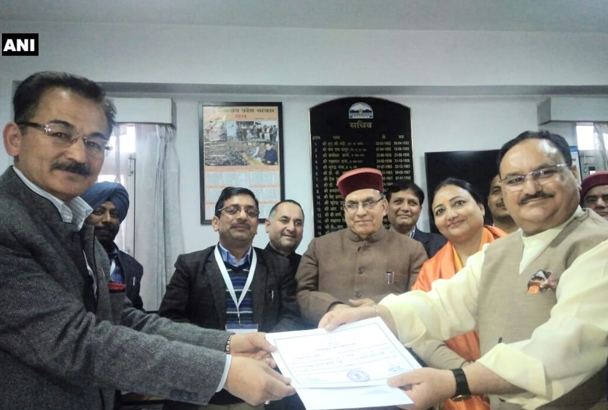  union minister jp nadda elected unopposed for rajya sabha from himachal