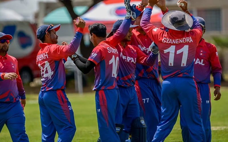 nepal beat papua and gini by 6 wickets