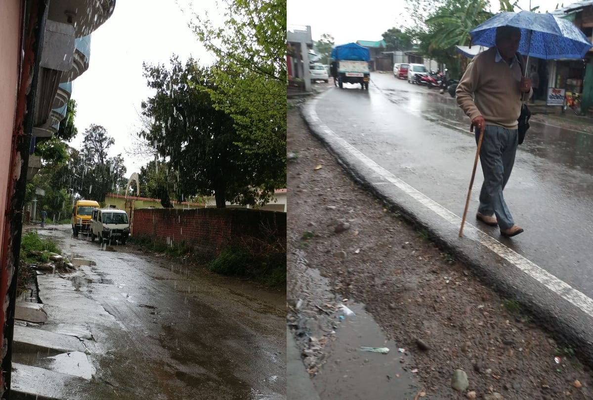Fresh Snowfall Rain and Hailstorm in Himachal Pradesh