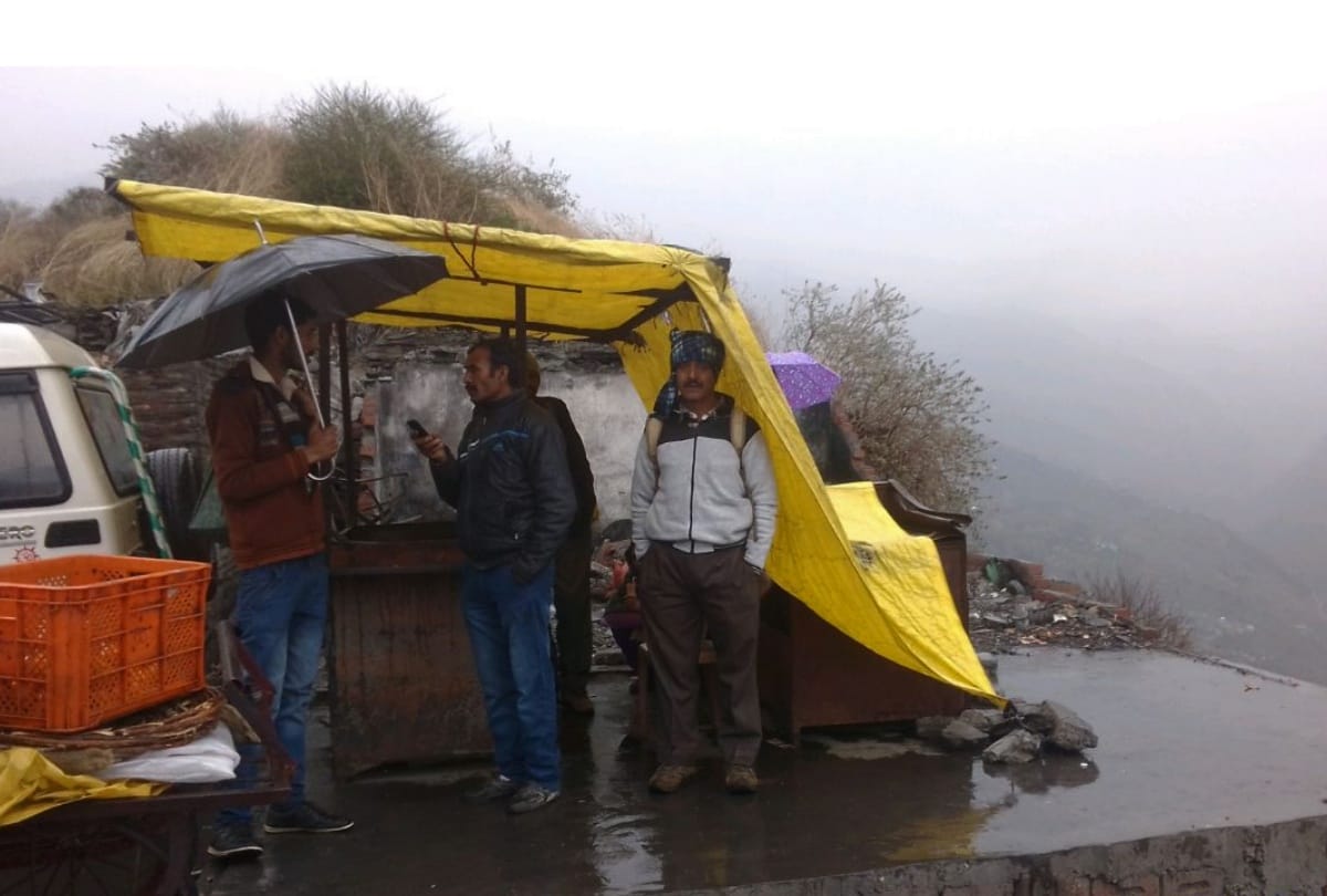 Fresh Snowfall Rain and Hailstorm in Himachal Pradesh