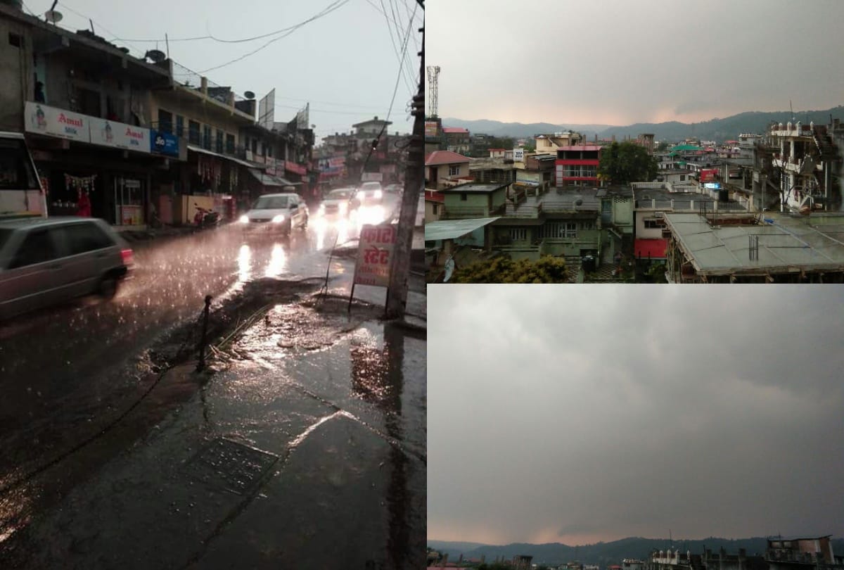 Fresh Snowfall Rain and Hailstorm in Himachal Pradesh
