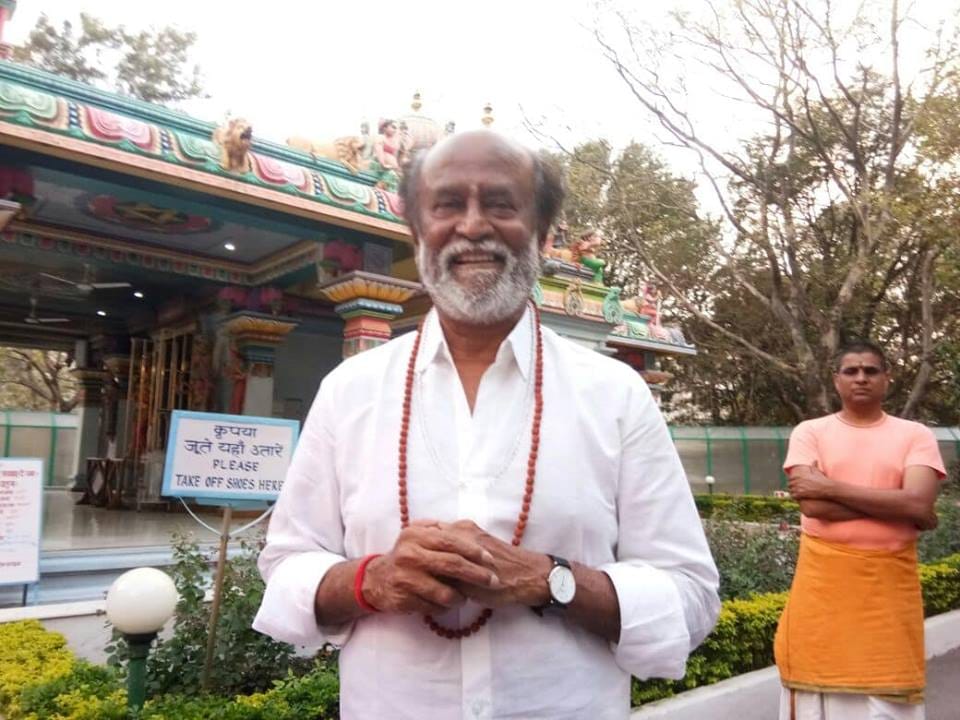 Film star rajinikanth ride on mule in uttarakhand