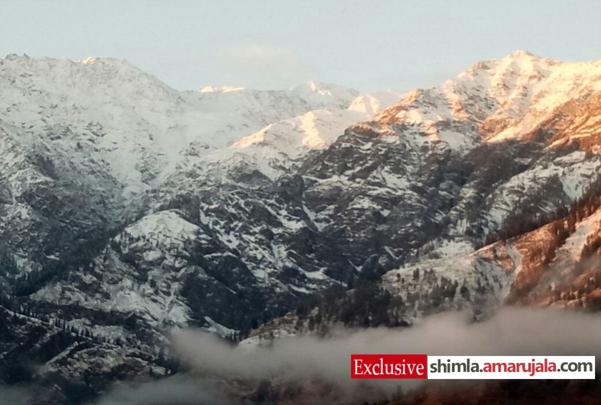 Himachal Pradesh weather report Fresh snowfall Hailstorm Rain in Himachal