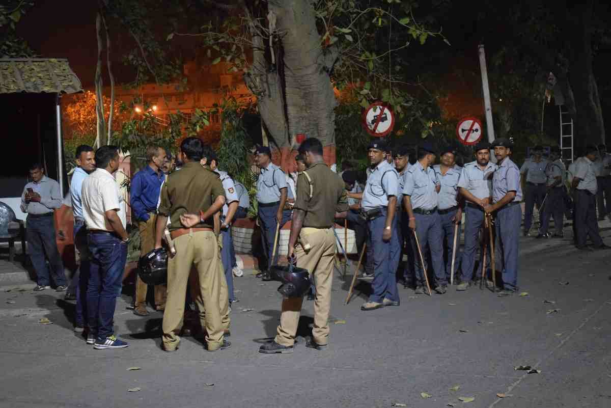BHU student outrage and protest against chief proctor