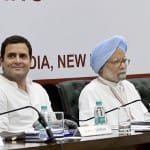 Rahul Gandhi sonia gandhi and manmohan singh at Congress Steering Committee meeting  Delhi