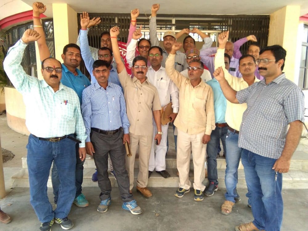 Workers' performance in support of demands