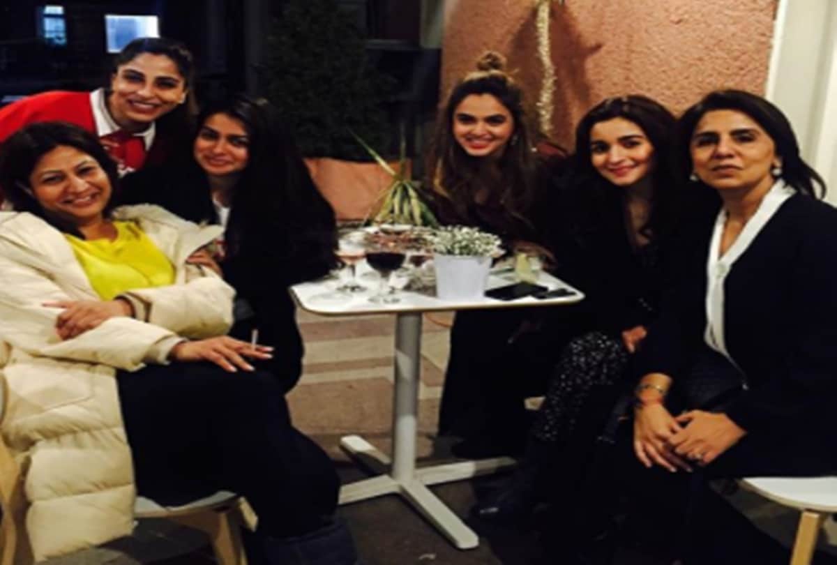 Alia Bhatt birthday pics with Ranbirs mom Neetu Kapoor and Brahmastra team