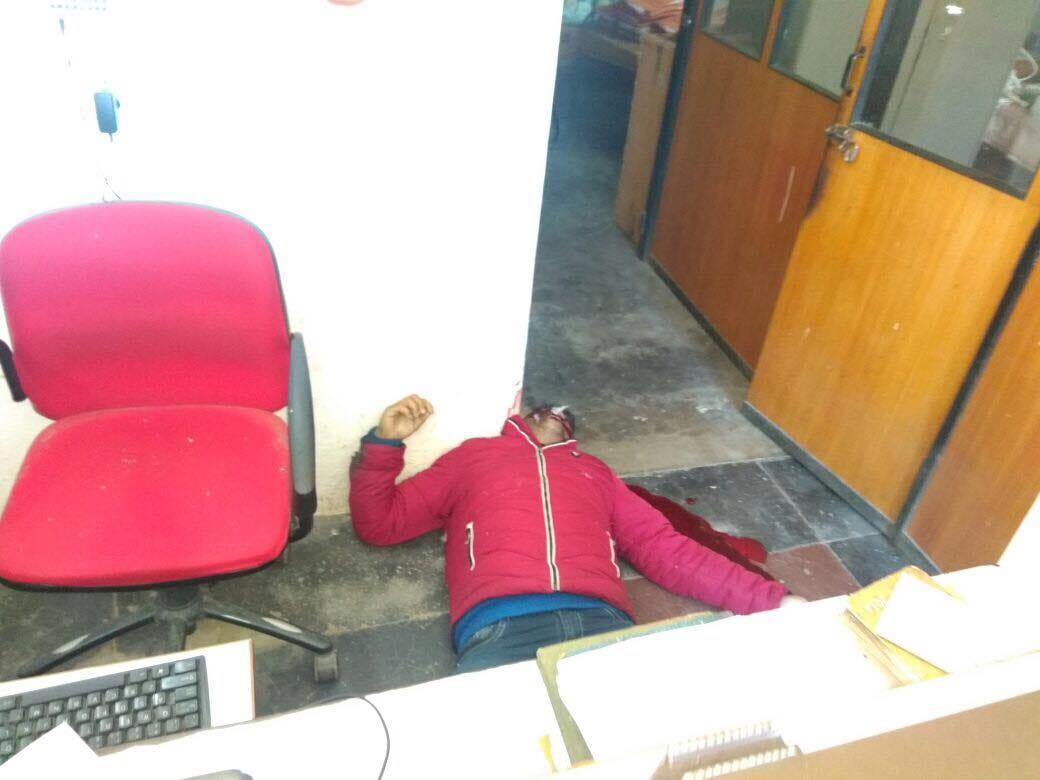 bank guard killed two person