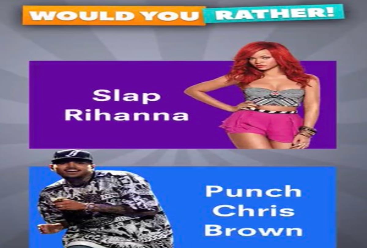Popstar Rihanna Urge Fans To Delete Snapchat App To Protest Online Game Would You Rather