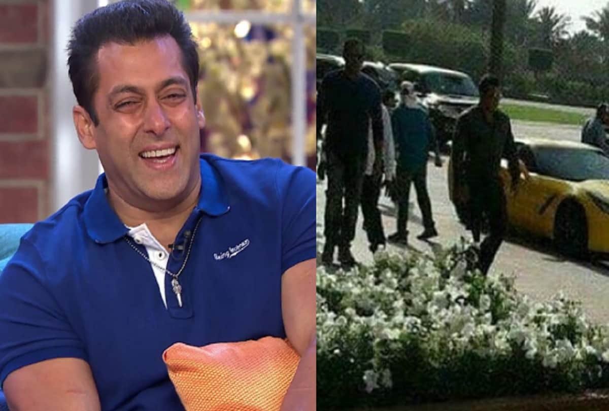 Race 3 set pictures leak Salman Khan spotted with many cars 