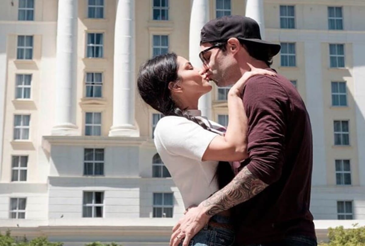 Sunny Leone shared her tenth wedding anniversary with husband Daniel Weber