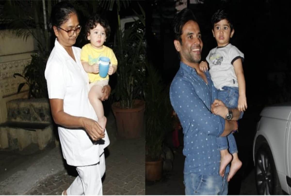 taimur ali khan and laksshya kapoor enjoy play date in Bandra